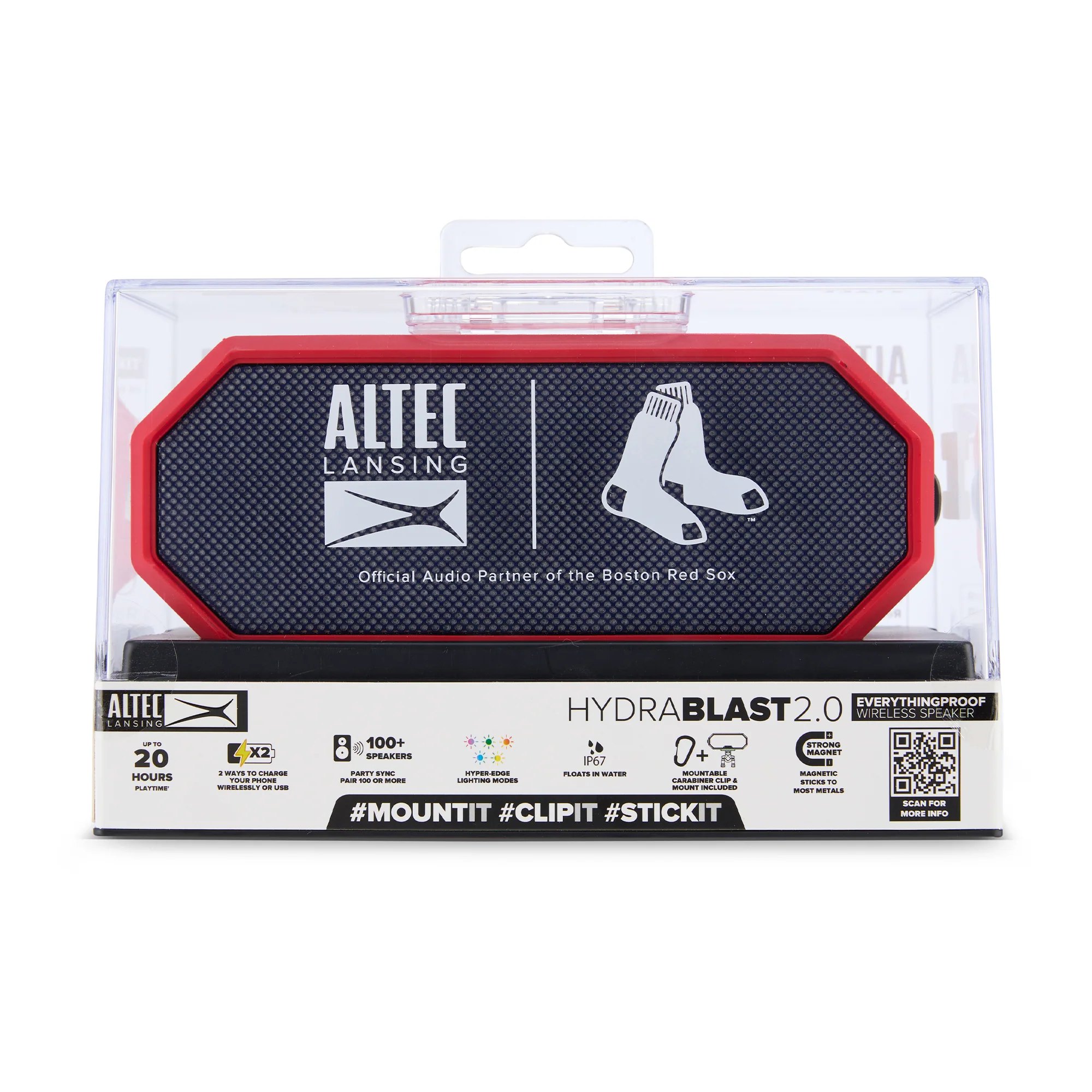 Altec Lansing Hydrablast 2.0 x Boston Red Sox Bluetooth Speaker - Image 10
