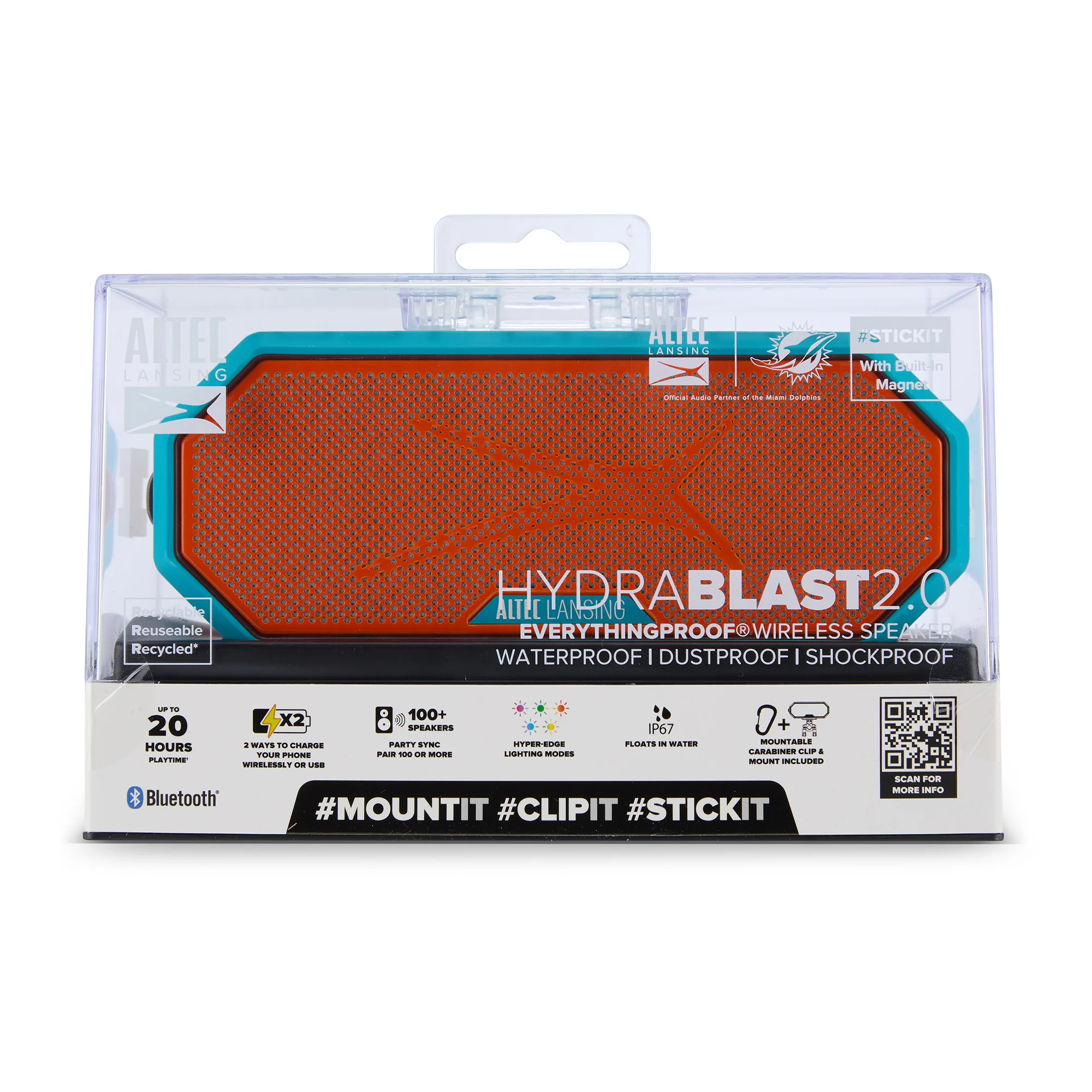 HYDRABLAST 2.0 x MIAMI DOLPHINS BLUETOOTH SPEAKER - Image 8
